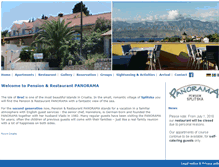 Tablet Screenshot of pension-panorama-brac.eu